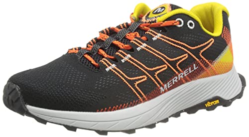 Merrell Herren Moab Flight Sneaker, Schwarzer Schwefel, 42 EU von Merrell