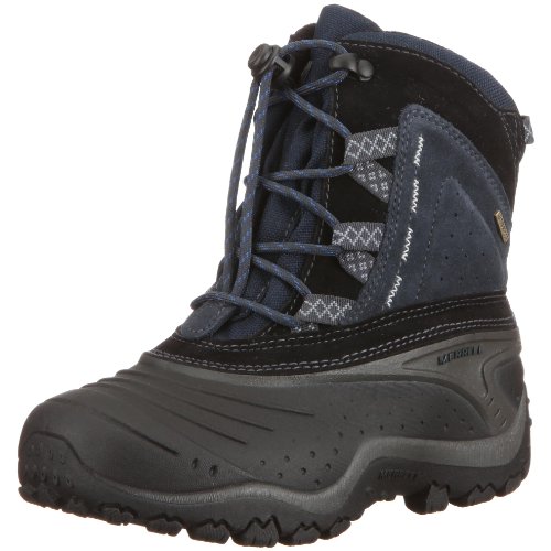 Merrell J85089Y SNOW BURST TOGGLE KIDS/TOTAL ECLIPSE, Unisex - Kinder Stiefel, Blau (TOTAL ECLIPSE), EU 28, (US 10), (UK 9) von Merrell