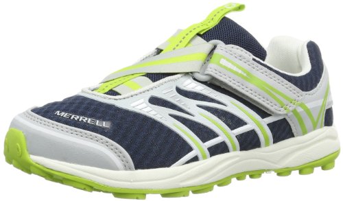 Merrell Jungen Mix Master Jam Z-Rap Kids Outdoor Fitnessschuhe, Blau (Dark Denim), 28 von Merrell