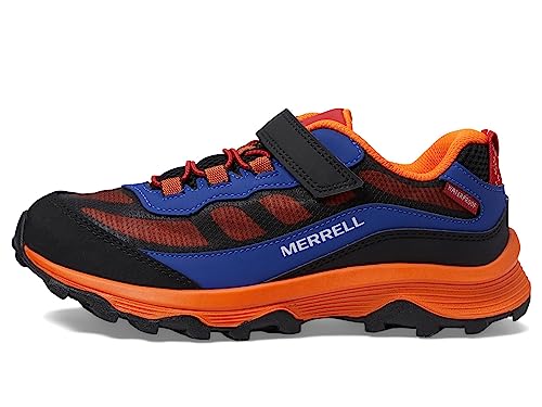 Merrell Moab Speed Low A/C WTRPF Wanderschuh, Blue/Black/ORANGE, 37 EU von Merrell