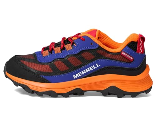 Merrell Moab Speed Low WTRPF Wanderschuh, Blue/Black/ORANGE, 38 EU von Merrell