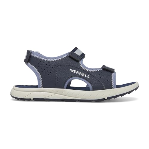 Merrell Panther Sandal 3.0 Sportsandale, Navy/Grey, 35 EU von Merrell