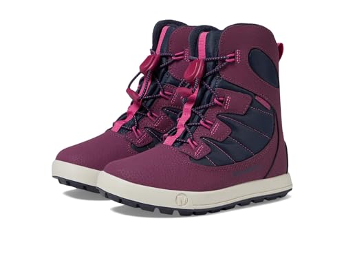 Merrell Snow Bank 4.0 WTRPF Schneestiefel, Navy/Berry, 36 EU von Merrell