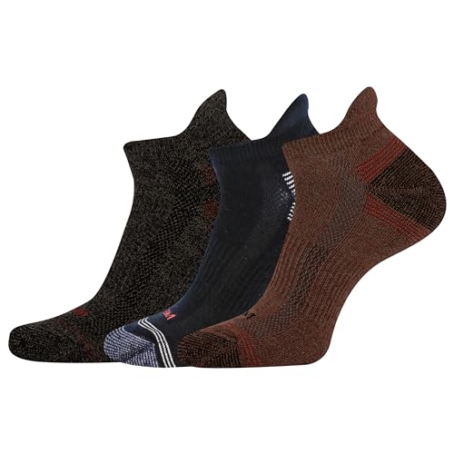 Merrell Unisex Mea33525t3u2001 Socken, Niedrig geschnittene Lasche – Ziegelsteinsortiert, M/L von Merrell