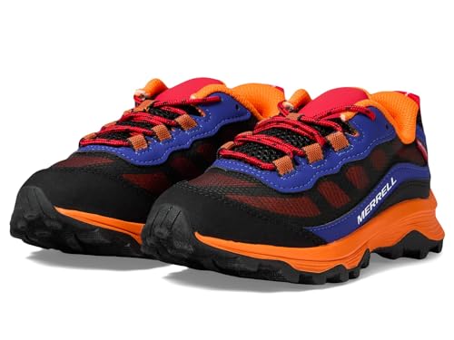 Merrell Moab Speed Low WTRPF Wanderschuh, Blue/Black/ORANGE, 30 EU von Merrell