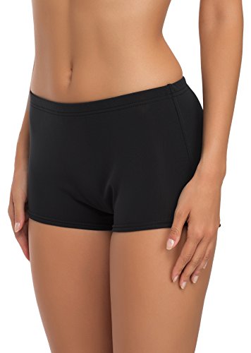 Merry Style Damen Badeshorts Bikinihose Modell L23L1 (Schwarz (9240), 50) von Merry Style