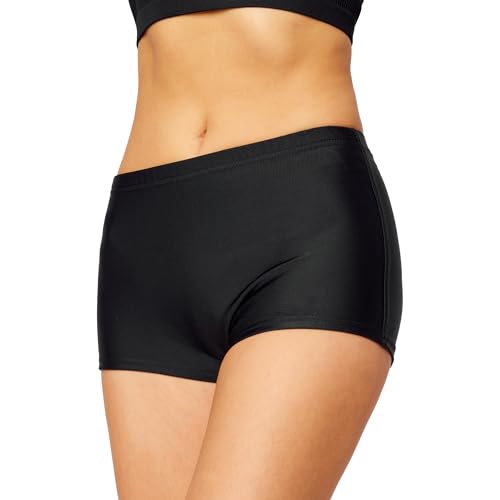 Merry Style Damen Badeshorts Bikinihose Modell L23L1 (Schwarz (9240), 38) von Merry Style