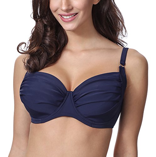 Merry Style Damen Bikini Oberteil P614W (Navy (6007), 95 B) von Merry Style