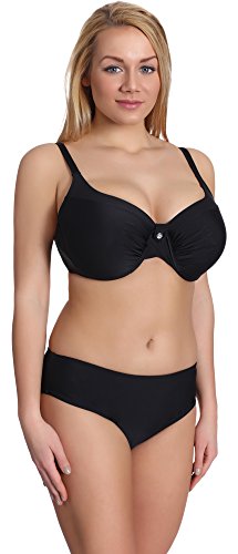 Merry Style Damen Bikini Set P190-69MIX (Schwarz, Cup 80 B/Unterteil 40) von Merry Style