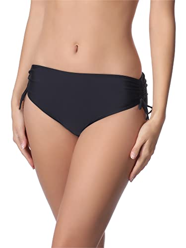 Merry Style Damen Bikini Unterteil M30 (Schwarz (9240), 44 (Herstellergröße: XXL)) von Merry Style