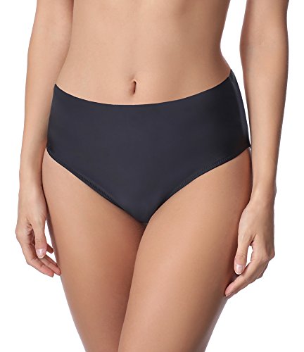 Merry Style Damen Bikini Unterteil M72W (Schwarz (9240), 44) von Merry Style