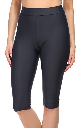 Merry Style Damen Lange Badeshorts Kurze Leggings MS10-334(Marineblau-6219,40) von Merry Style