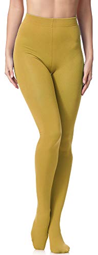 Merry Style Damen Thermo Strumpfhosen 24555 gefüttert Extra Warm (Harvest Gold, 40-42) von Merry Style