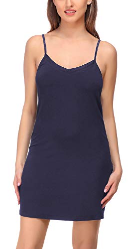 Merry Style Damen Unterkleid Unterrock verstellbare Träger MS10-315 (Marineblau, XL) von Merry Style