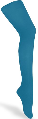 Merry Style Kinder Strumpfhose für Mädchen Microfaser 60 DEN WLSS001 (Dunkeltürkis-78, 104-110) von Merry Style