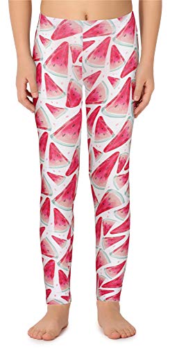 Merry Style Mädchen Lange Leggings aus Baumwolle MS10-337 (Wassermelone, 134 cm) von Merry Style