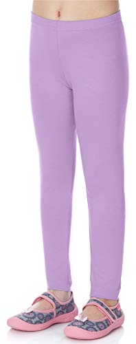 Merry Style Mädchen Lange Leggings aus Viskose MS10-130 (Hellviolett, 158 cm) von Merry Style