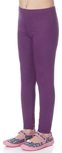 Merry Style Mädchen Lange Leggings aus Viskose MS10-130 (Purpur, 146 cm) von Merry Style