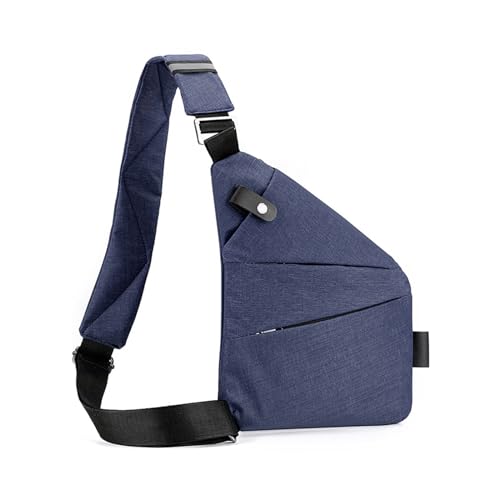 Anti-Diebstahl-Reisetasche, Anti-Diebstahl-Reisetasche für Damen/Herren, ultradünne Umhängetasche, Umhängetasche, geeignet für Damen und Herren (one size,A-6) von Mersidany