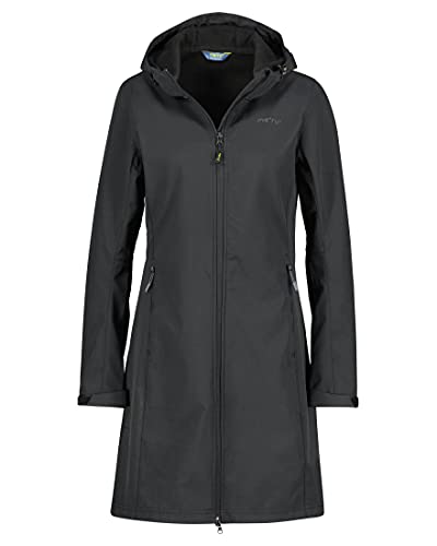 Meru Damen Brest Mantel, black, 38 Meru Damen Brest Mantel, black, 38 von Meru