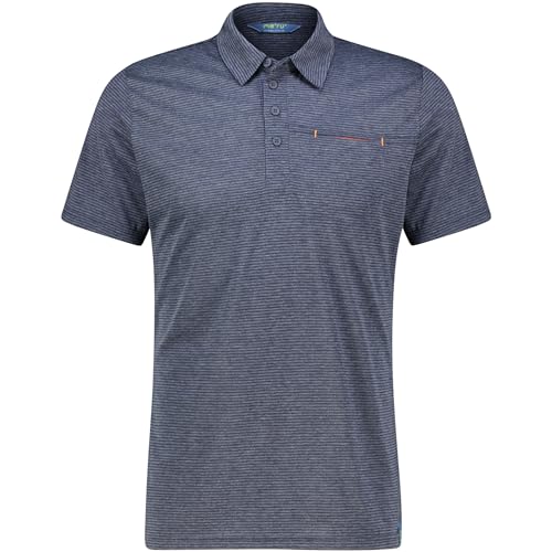 Meru Herren Poloshirt Marine (300) XL von Meru