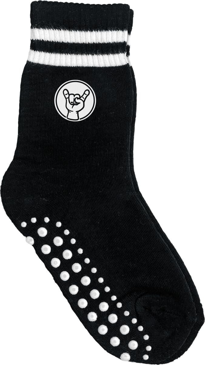 Metal-Kids Socken für Kleinkinder - Metal-Kids - Metal Kid - für Mädchen & Jungen - schwarz  - Lizenziertes Merchandise! von Metal-Kids