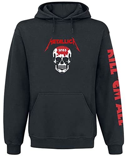 Metallica Kill 'Em All - Skull Männer Kapuzenpullover schwarz L von Metallica