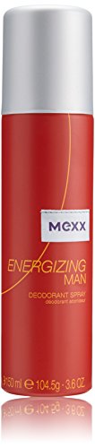 Mexx Energizing Man Deodorant Spray, 1er Pack (1 x 150 ml) von Mexx