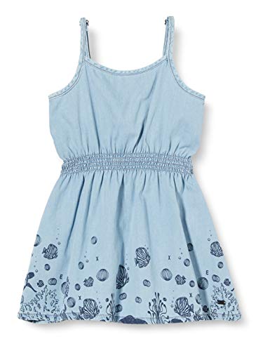 Mexx Girls Dress, Denim Light Wash, 116 von Mexx