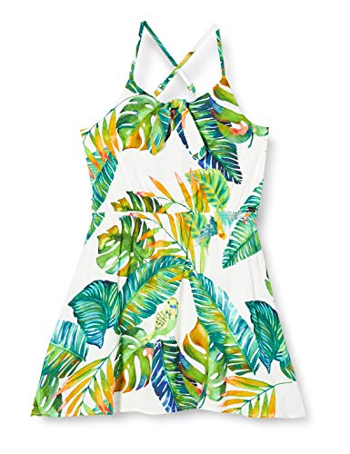 Mexx Girls Dress, Tropical Printed, 122 von Mexx