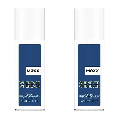 Mexx Wherever Men Deodorant Spray, 75 ml (Packung mit 2) von Mexx