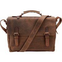 Mey & Edlich Herren Tasche Paukertasche Antikleder braun von Mey & Edlich