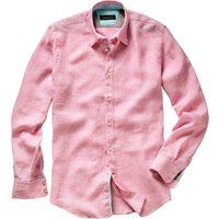 Mey & Edlich Herren Sahara-Hemd Langarm rose 38 von Mey & Edlich