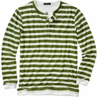 Mey & Edlich Herren Snooze-Henley gruen 52 von Mey & Edlich