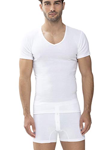 Mey Tagwäsche Serie Casual Cotton Herren Shirts 1/2 Arm Weiss L(6) von Mey