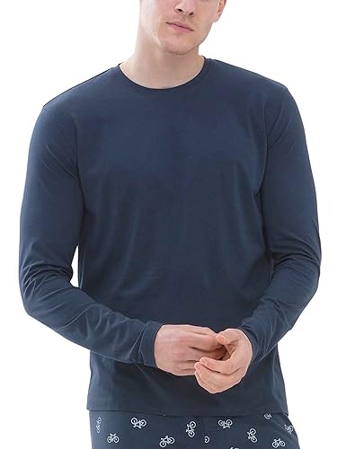 Mey Loungewear Serie Relax Herren Homewear Shirts Yacht Blue L(L) von Mey