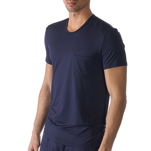 Mey Nachtwäsche Serie Jefferson Modal Herren Homewear Shirts Yacht Blue XXL(XXL) von Mey