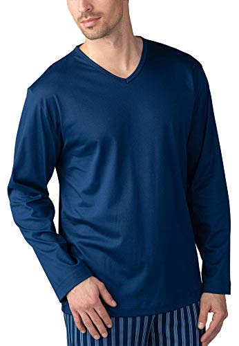 Mey Nachtwäsche Serie Melton Herren Homewear Shirts Neptune S(48) von Mey