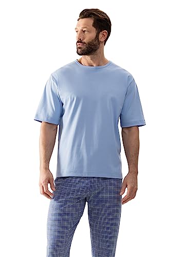 Mey Nachtwäsche Serie Springvale Herren Homewear Shirts Ciel 3XL(58) von Mey