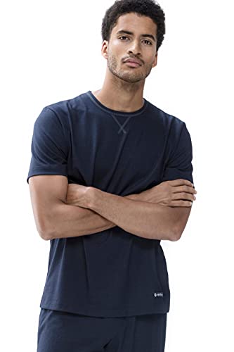 Mey Nachtwäsche Serie Zzzleepwear Herren Homewear Shirts Yacht Blue M(M) von Mey