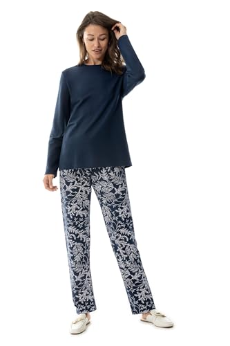 Mey Night Serie Celine Damen Schlafanzüge Night Blue XXL(46) von Mey