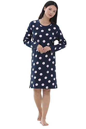 Mey Night Serie Sabina Damen Nachthemden Night Blue XL(44) von Mey