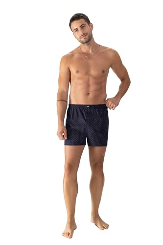 Mey Tagwäsche Serie Pointed Herren Boxer-Shorts Yacht Blue L(6) von Mey