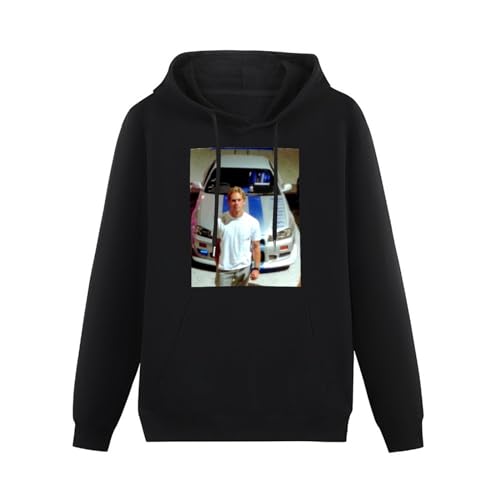 Paul Walker Fast Furious Racing Speed Car Fan Movie Hoodies Long Sleeve Pullover Loose Hoody Sweatershirt M von Mgdk