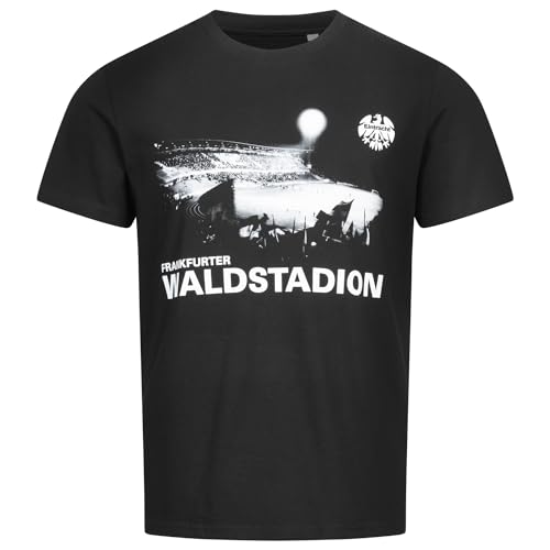 Waldstadion Flutlicht T-Shirt, Unisex schwarz Größe S-5XL (DE/NL/SE/PL, Alphanumerisch, 3XL, Regular, Regular) von Mi Barrio