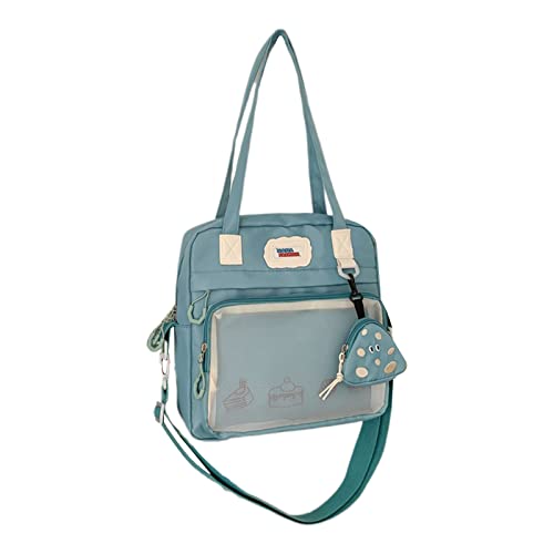 Miaelle Damen Messenger-Tasche mit großem Fassungsvermögen, für Mädchen, Schultertasche, Studenten-Ita-Handtasche, lässig, Umhängetasche von Miaelle