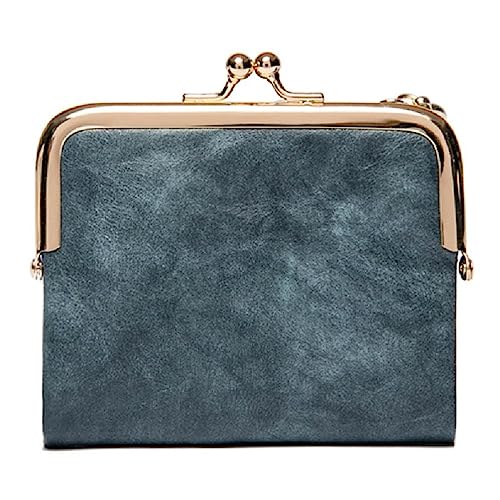 Tragbare Halterung PU Münzbörse für Frauen Tasche PU, blau von Miaelle