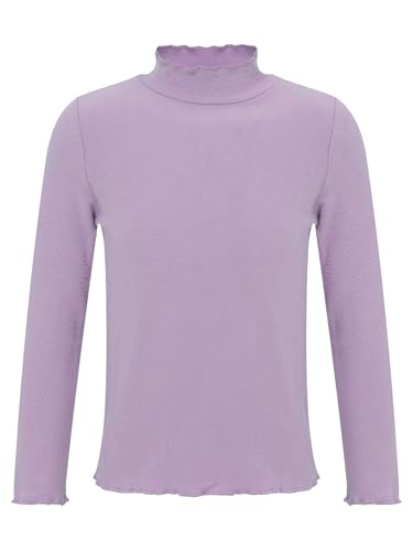 Miaeowve Kinder Mädchen Thermohemd Rollkragen Langarmshirt Stretch Oberteile Basic Unterziehshirt Slim Fit Tops Lässige Gr. 92-152 Violett 122-128 Miaeowve Kinder Mädchen Thermohemd Rollkragen Langarmshirt Stretch Oberteile Basic Unterziehshirt Slim Fit Tops Lässige Gr. 92-152 Violett 122-128 von Miaeowve