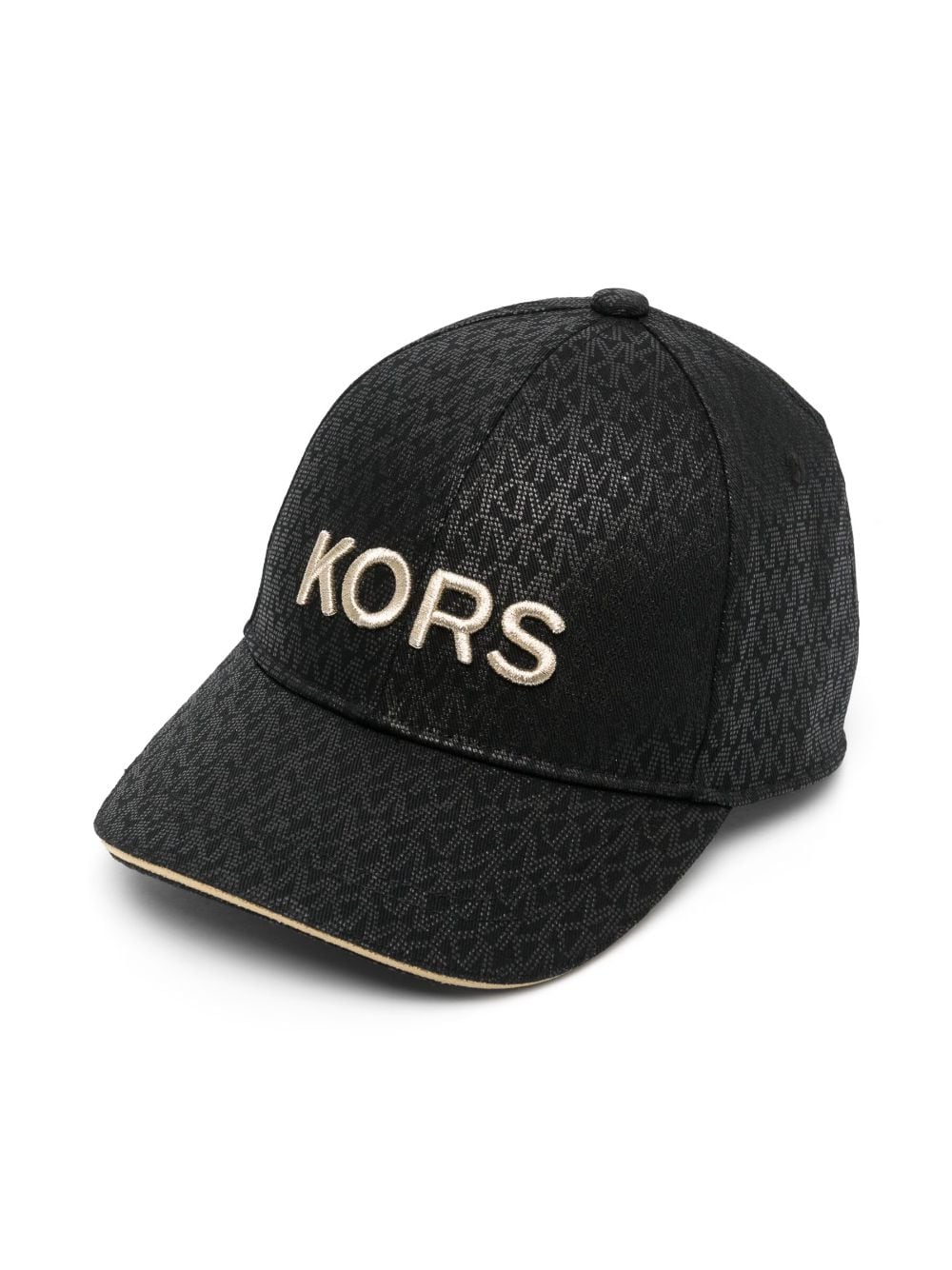 Michael Kors Kids Baseballkappe mit Logo-Stickerei - Schwarz von Michael Kors Kids