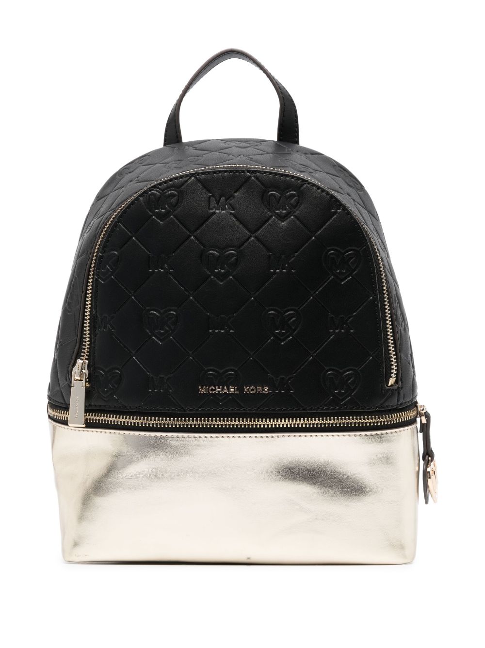 Michael Kors Kids Rucksack in Metallic-Optik - Schwarz von Michael Kors Kids